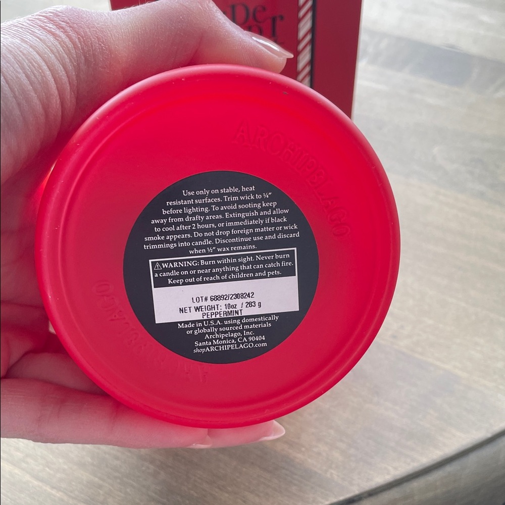 Archipelago Peppermint Candle - Picture 6 of 6